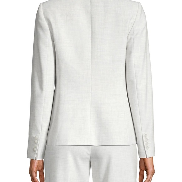 REBECCA TAYLOR Tailored Linen-Blend Suiting Jacket - Picture 5 of 8